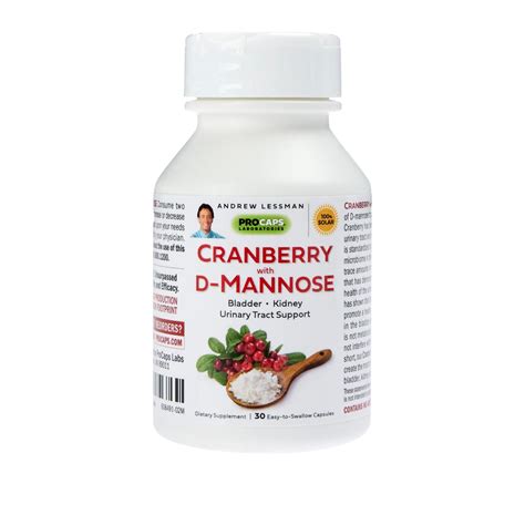 Cranberry With D Mannose 30 Capsules 20918624 Hsn