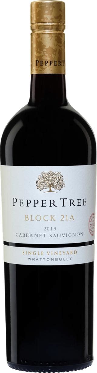 Pepper Tree Block 21A Single Vineyard Cabernet Sauvignon 2019 The