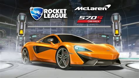 Rocket League Adds Mclaren 570s Car Pack