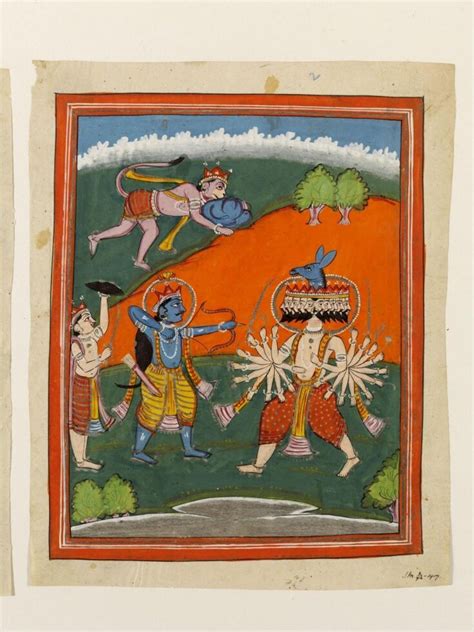 Rama and Ravana | Unknown | V&A Explore The Collections