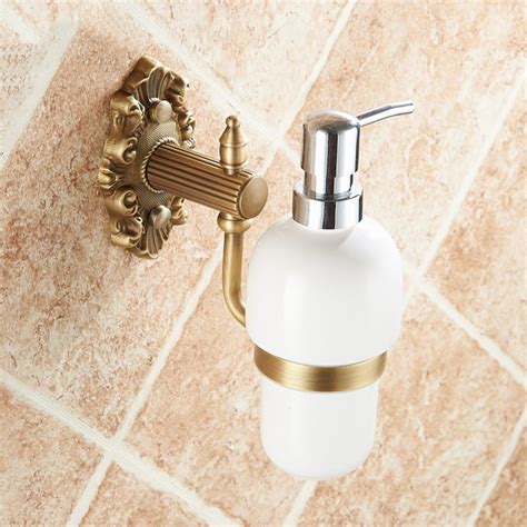 Amazon Copper Manual Soap Dispenser Shower Dispensers Wall Mount