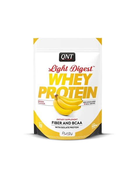 QNT Light Digest Whey Protein Banana 500g