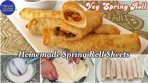 Easy Perfect Spring Roll Sheet Samosa Sheet With Liquid Dough In 2