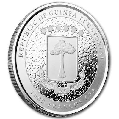 Quatorialguinea Cfa Giraffe Oz Silber