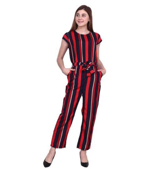 Cfm Multi Color Crepe Jumpsuit Buy Cfm Multi Color Crepe Jumpsuit