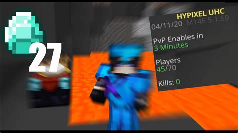 I Mined 27 Diamonds Before Pvp Hypixel Uhc YouTube