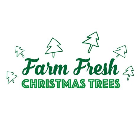 Farm Fresh Christmas Trees Holiday Free Svg File Svg Heart