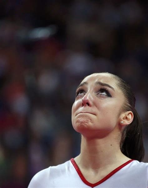 Aliya Mustafina Crying