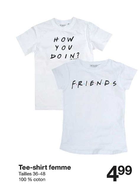 Offre Tee Shirt Femme Chez Zeeman