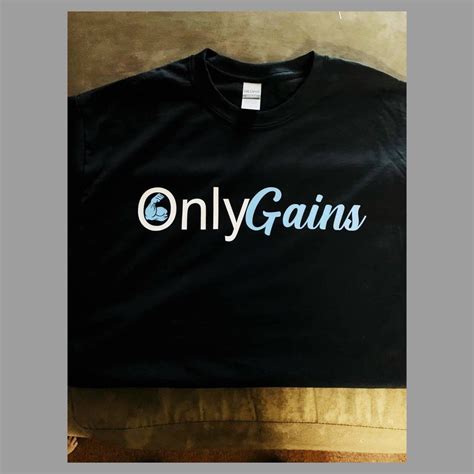 Only Gains Work Out Shirt Etsy