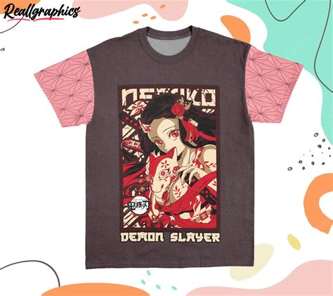 Kamado Nezuko Demon Slayer Streetwear T Shirt Reallgraphics