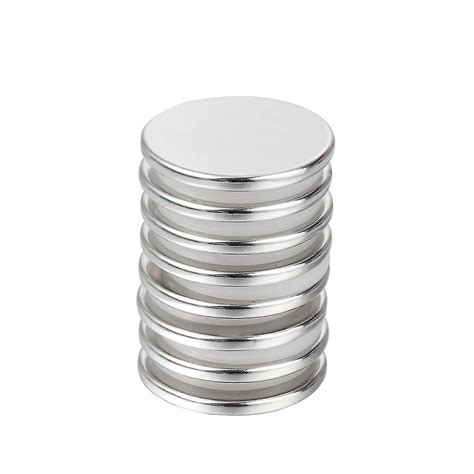 6 Pcs 32x3mm Super Strong Neodymium Disc Magnets With Double Sided