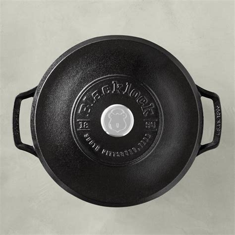 Lodge Blacklock Triple Seasoned Cast Iron Piece Dutch Oven And