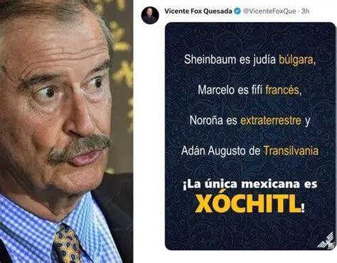 Xóchitl Gálvez Y Creel Tunden A Vicente Fox Por Dichos Contra Sheinbaum Noticias De México