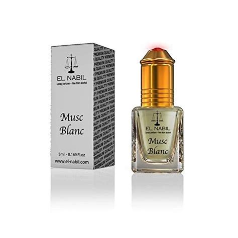 Musc Blanc Ml Parfum El Nabil Misk Musc Huile Parfum E Pour Homm