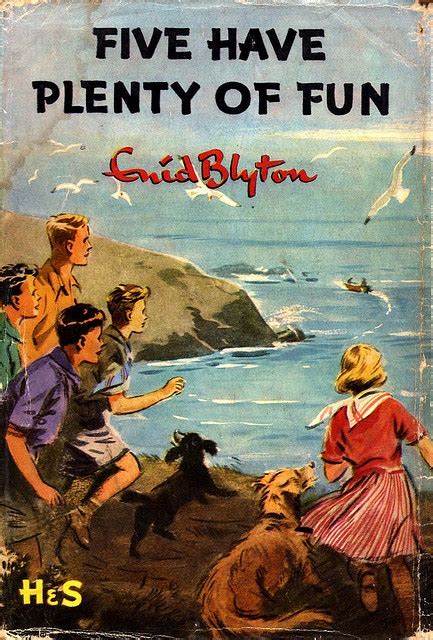 1950s Famous Five Have Plenty Of Fun Famous Five Books Enid Blyton