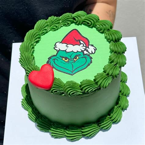 grinch cake cookies 4