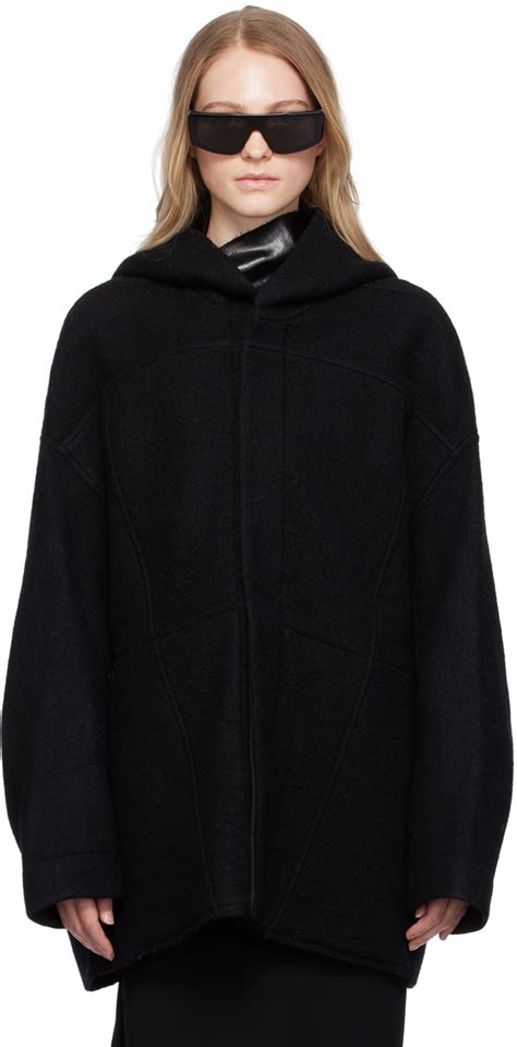 Blouson Peter Noir Rick Owens En Solde