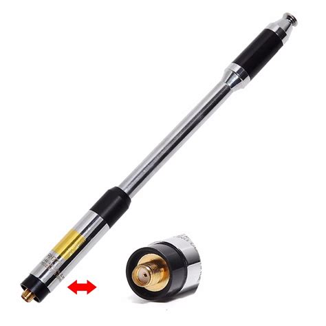 RH770 Telescopic Antenna SMA Female Male BNC RH 770 Dual Band 144