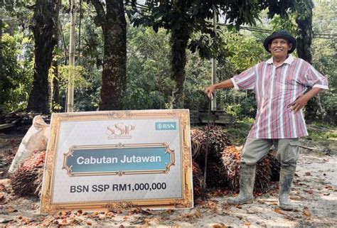 Pengait Buah Kelapa Sawit Sekelip Mata Jadi Jutawan Dengan BSN SSP