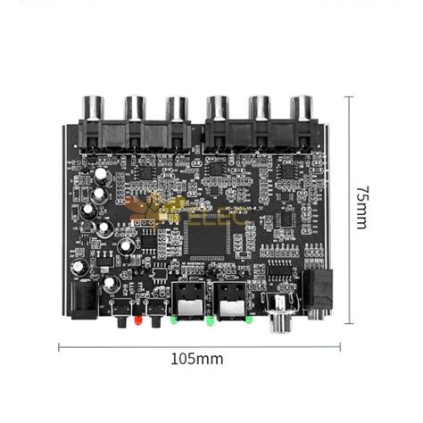 5 1 Channel DTS Dolby AC 3 PCM Digital Optical Coaxial To Analog Audio