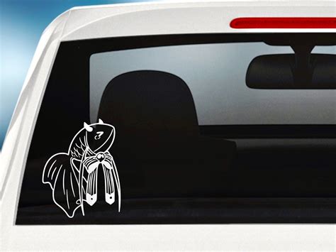 Tbhk Anime Nene Yashiro Fish Vinyl Decal Anime Car Window Adhesive