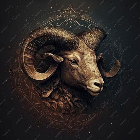 Premium AI Image | Zodiac sign Aries, star sign, Zodiac signs