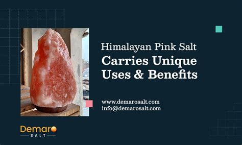 Explore Himalayan Pink Salt Benefits And Uses By Demaro Salt