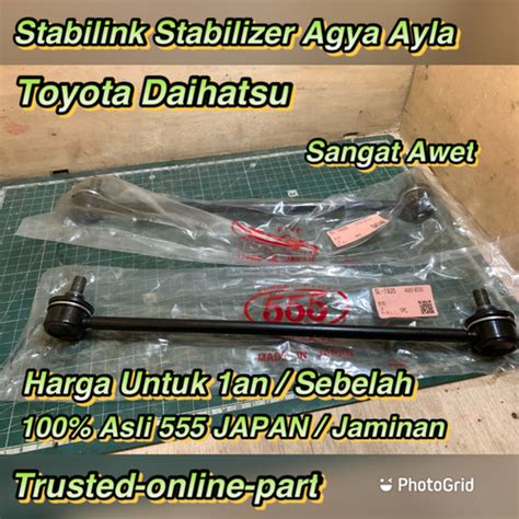 Jual Stabil Link Stabilizer Agya Ayla Asli Japan Kota