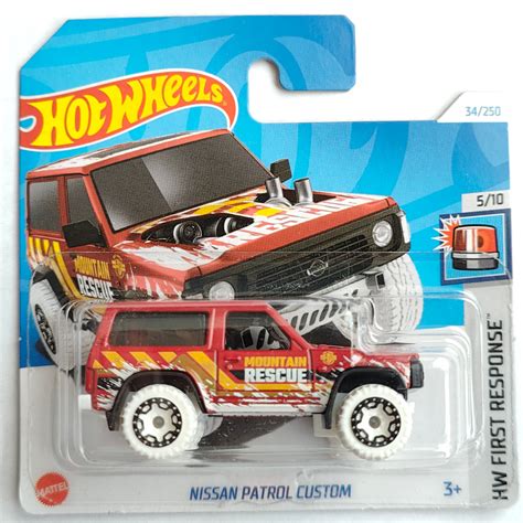 HOT WHEELS NISSAN PATROL CUSTOM HW FIRST RESPONSE porównaj ceny Allegro pl
