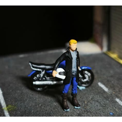 Jual Figure Rider Motor Pria Tipe Diorama Maket Hot Wheels Shopee Indonesia