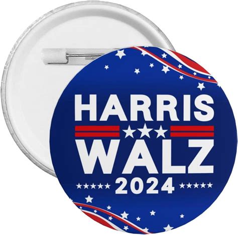 Amazon Kamala Harris Waltz Button Pins Kamala Harris Tim Waltz