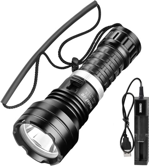 Wholefire Xhp Lampe De Poche De Plong E Sous Marine Lumens M