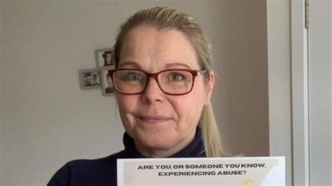 Weymouth Domestic Abuse Survivor Launches Qr Code Posters Bbc News