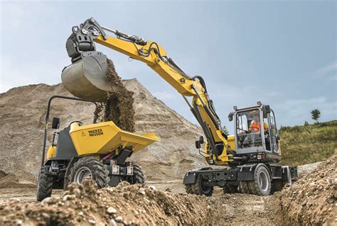 Wheeled Excavators Construction Equipment Central Power