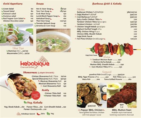 Copper Kitchen Menu, Menu for Copper Kitchen, Vadapalani, Chennai, Chennai