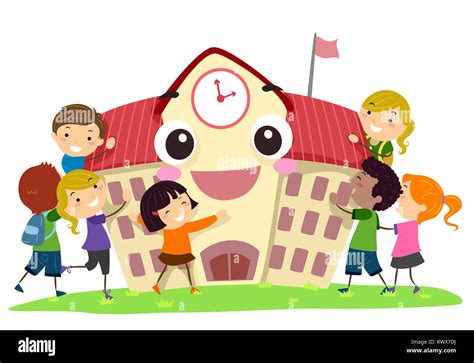 School mascot clip art hi-res stock photography and images - Alamy