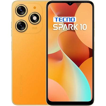 TECNO Spark 10 Magic Skin Orange 8GB RAM 128GB Storage 50MP AI Dual