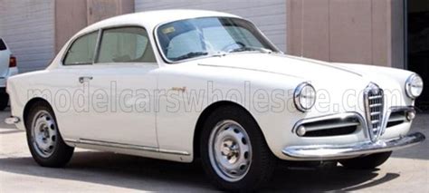 Modèle réduit Alfa Romeo Giulietta Sprint Coupe 1954 Wit 1 18