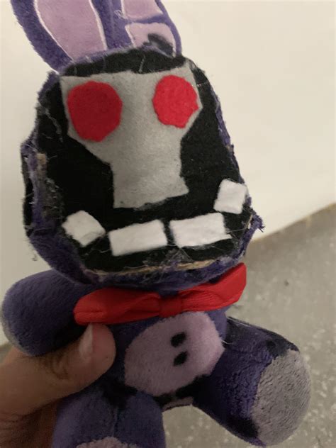 Withered Bonnie plush custom : r/fivenightsatfreddys