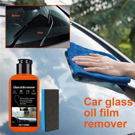 Car Cleaner Glass Oil Film Remover Windshields Cleaning Auto Window Windshield Decontamination