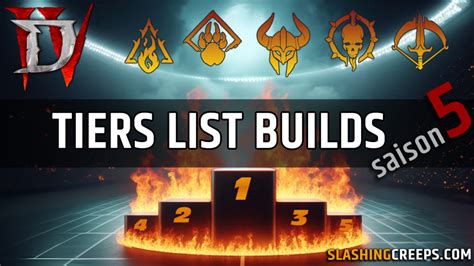 Tiers List Builds Saison 5 Diablo 4 SlashingCreeps