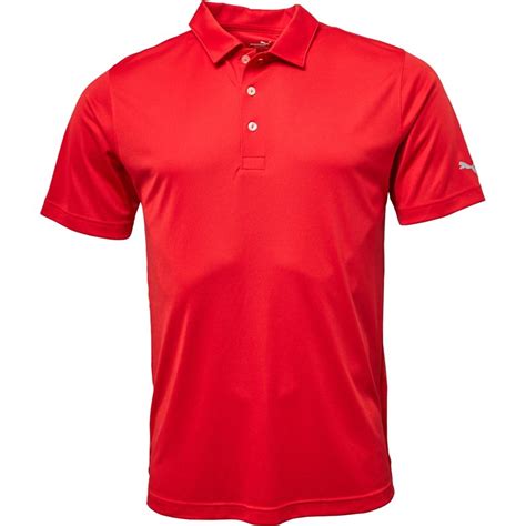 Puma Polo De Golf Icon Homme Rouge