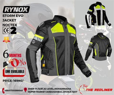 RYNOX RIDING JACKET – The Redliner