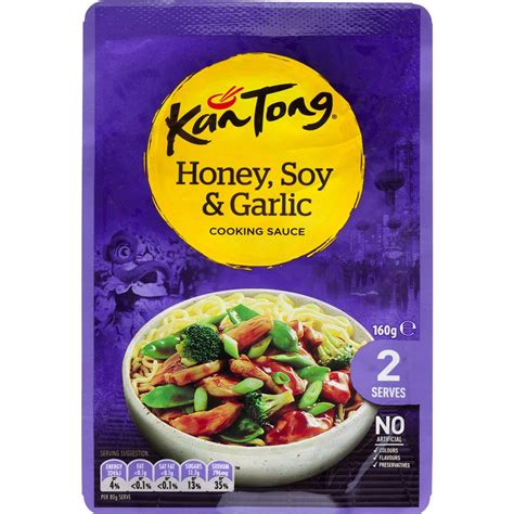 Kan Tong Inspirations Stir Fry Sauce Honey Soy Garlic G Woolworths