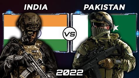 India Vs Pakistan Military Power Comparison Youtube