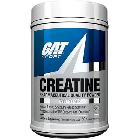 Gat Creatine Monohydrate 300 Gm 60 Servings