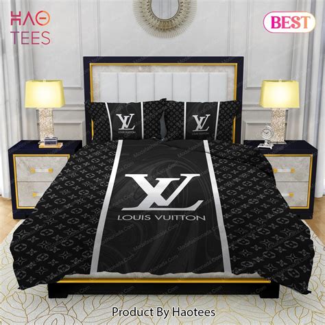 Black Veinstone Louis Vuitton Bedding Sets Bed Sets Bedroom Sets Comforter Sets Duvet Cover