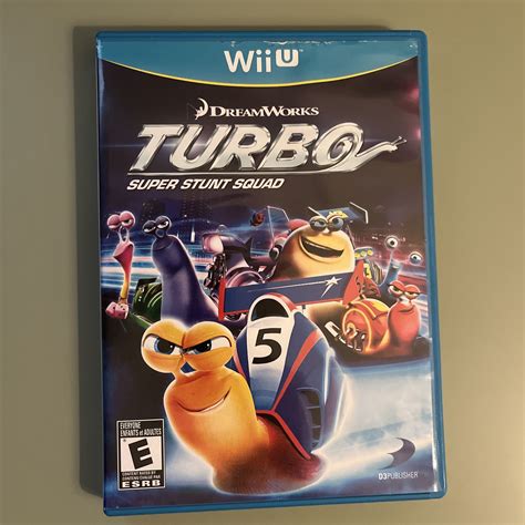 Turbo Super Stunt Squad Nintendo Wii U 2013 Complete For Sale In