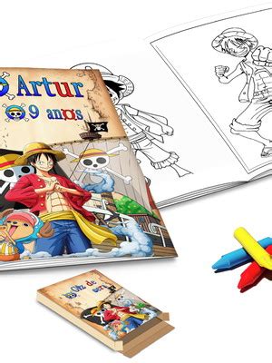 Livrinho Colorir One Piece Compre Produtos Personalizados No Elo7